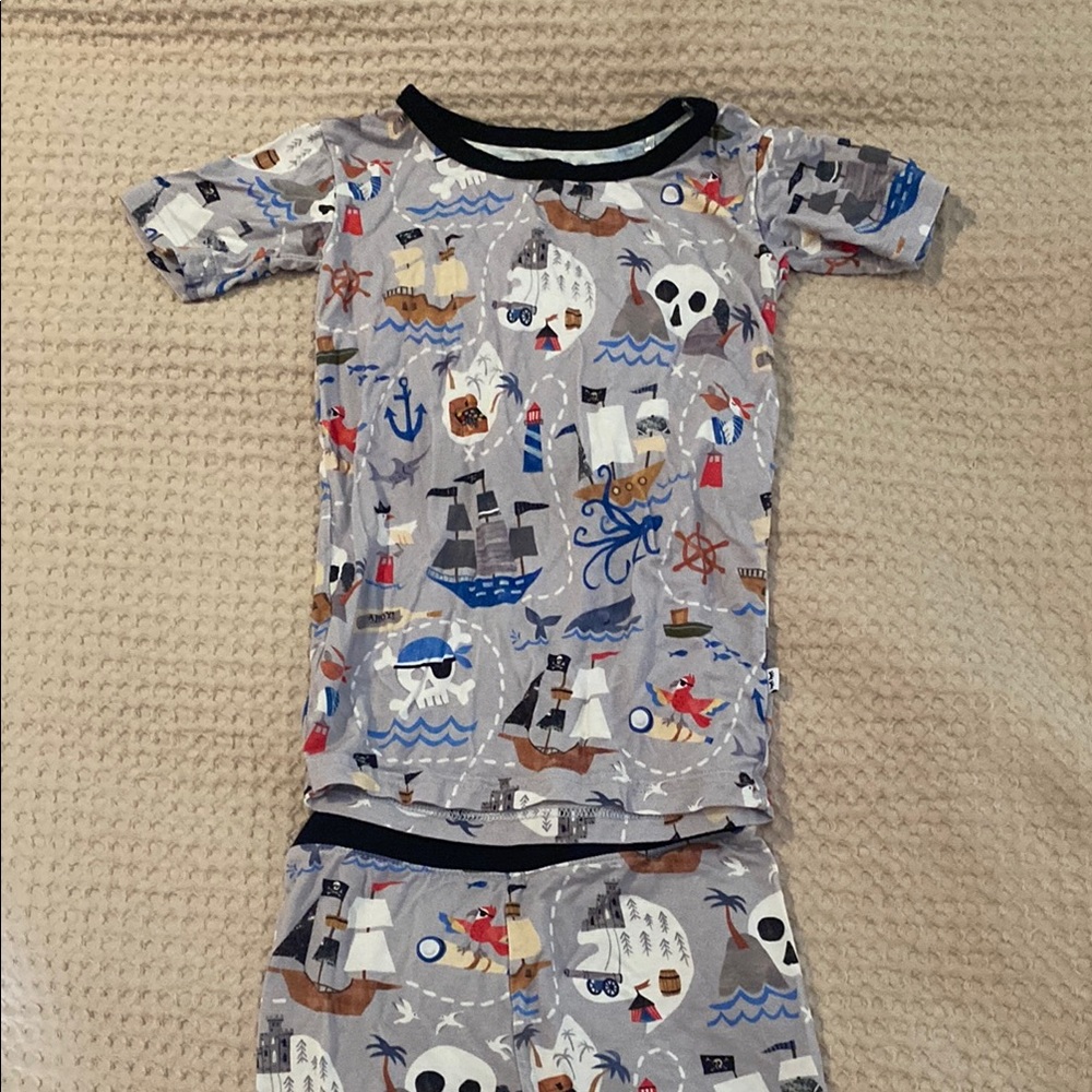 Kids Nautical Print Pajamas